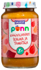 SALVEST Köögiviljapüree sealiha ja tomatiga (8 k 190g