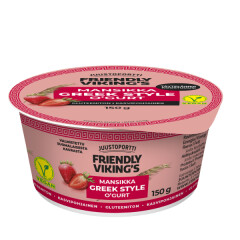 FRIENDLY VIKING'S O´gurt Greek Style Strawberry 150g 150g