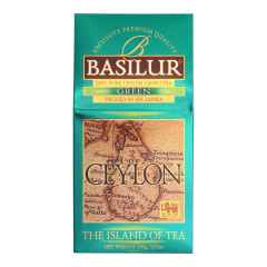 BASILUR Roheline purutee The Island of Tea 100g