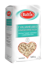 BALTIX 7 viljahelbed linaseemnetega 500g 500g
