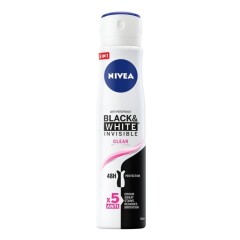 NIVEA Dezodorants sieviešu spray Invisible Clear 250ml