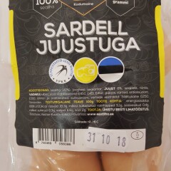 ÜHISTU EESTI LIHATÖÖSTUS Sardell juustuga 500g