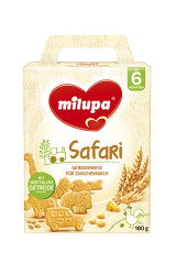 MILUPA Sausainiai MILUPA Safaris,6mėn.180g 180g