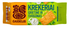 GAIDELIS Crackers "Sourcream and onion" 72 g 72g