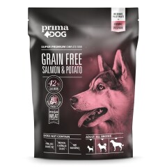 PRIMA DOG Koerte täissööt lõhe-kartul 1,5kg