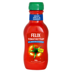 FELIX Felix Tomatiketšup vähema soola ja suhkruga 980g