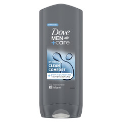 DOVE MEN Vyriška dušo želė clean comfort 400ml