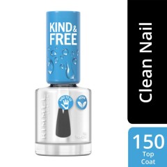 RIMMEL GLOVE & FREE TOP COAT 1pcs