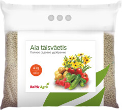 BALTIC AGRO Полное садовое удобрение Baltic Agro 4 кг 4kg