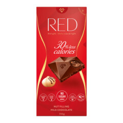 RED Pien šok, red delight ar riekstiem 110g