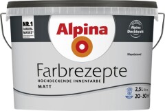 ALPINA Vesidispersioonvärv sisetöödeks Alpina Farbrezepte 2.5L kivi 2,5l