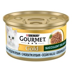 GOURMET GOLD ar zivīm 85g