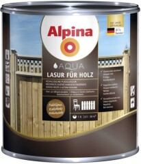 ALPINA Veepõhine lasuurvärv Aqua Lasur Alpina 2.5L pähklipuu 2,5l
