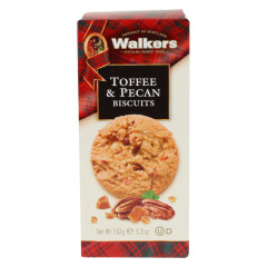 WALKERS Küpsised toffee & pekaanipähkliga 150g