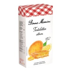 BONNE MAMAN Tartaletės su citrina BONNE MAMAN, 125 g 125g