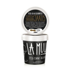LA MUU Dark chocolate ice cream, organic 100g