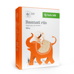 TARTU MILL Tartu Mill Basmati rice (4x125g) 500g 500g