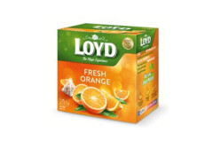 LOYD Augļu tēja maisiņos piramīdas Apelsīnu 20x2.2 44g
