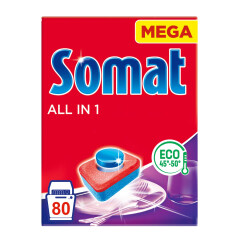 SOMAT Indapioviu tabletes SOMAT ALL IN 1 80pcs