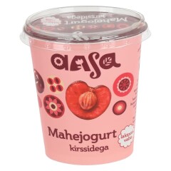 AASA Mahejogurt kirssidega 370g