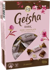 GEISHA tumšās šokolādes konfektes 150g