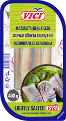 VICI Herring fillet lightly salted in oil 0,4kg