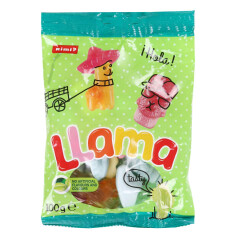 RIMI Vaisių skonio guminukai LLama 100g