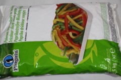 KÖÖGIVILI Sweet pepper wedges (red, yellow, green) 2.5kg, 2,5kg
