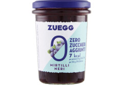 ZUEGG Blueberry jam sugar free 220g