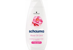SCHAUMA Šampūns matiem ar kondicionieri Rose Oil 400ml