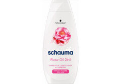 SCHAUMA Plaukų šampūnas SCHAUMA ROSE OIL 2in1 400ml