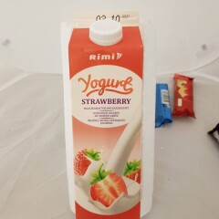 RIMI Geriamasis jogurtas  braškių sk.RIMI,1kg 1kg