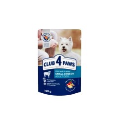 CLUB4PAWS Kons. šunų ėdalas pad.c4p 100g