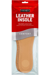 DERBY Leather insoles 38/39 1pair