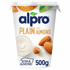 ALPRO Natural Almond fermentētas sojas produkts 500g