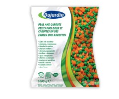 DUJARDIN Peas, carrots 1kg