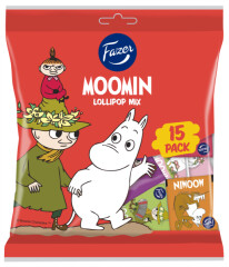 FAZER MOOMIN Moomin Lollipop Mix 120g 120g