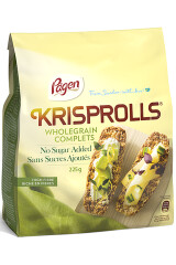 KRISPROLLS Röst.täisteraleivakesed suhkruta 225g