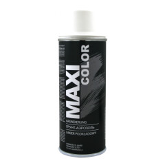 MAXI COLOR Purškiamas akrilinis gruntas MAXI COLOR, baltos sp., 400 ml 400ml