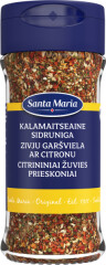 SANTA MARIA Zivju garšviela ar citronu 37g