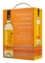 SANTIAGO DE CHILE Sauvignon Blanc Moscato BIB 300cl