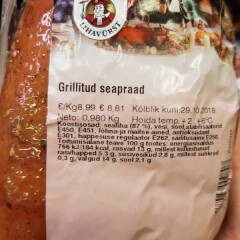 NÕO Grillitud seapraad 1kg