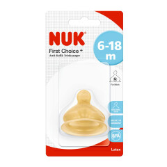 NUK FC+ žindukas lat su vožtuvėliu M NUK 2pcs