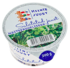 HIIRTE JUUST Sulatatud Juust maitserohelisega 200g