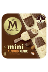 MAGNUM Jäätis White almond, mini Remix 6*44g 264g