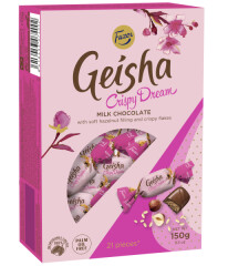 GEISHA Crispy Dream piena šok. konf. 150g