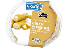 GRIKIOS ROHELINE PEPPERONI toorjuustutäidisega 200g