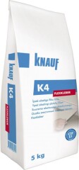 KNAUF Knauf K4 īpaši elastīga flīžu līme 5kg 5kg