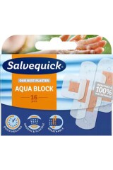 SALVEQUICK Plaaster Aqua Block 16pcs