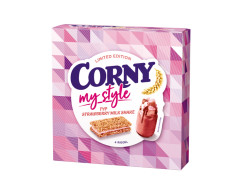 CORNY 4-Pakk Maasikamaitselise piimakreemiga 120g